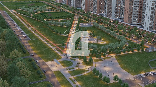 1-комнатная квартира (36.67 кв.м.)