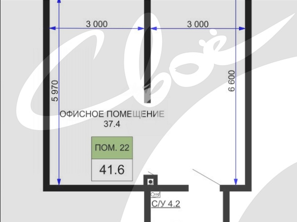  (41.6 кв.м.)