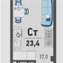 Студия (23 кв.м.)