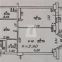 1-комнатная квартира (54.8 кв.м.)