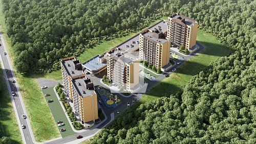 1-комнатная квартира (32.5 кв.м.)