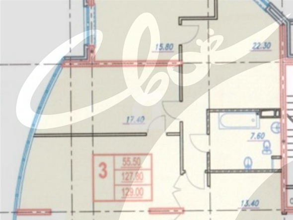 4-комнатная квартира (130.02 кв.м.)